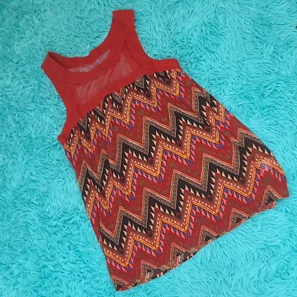 Ya Los Angeles Tops - YA Chevron Tank Top